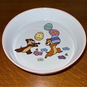 Disney Chip 'n Dale 9” Ceramic Round Baking Dish By Zrike Brands